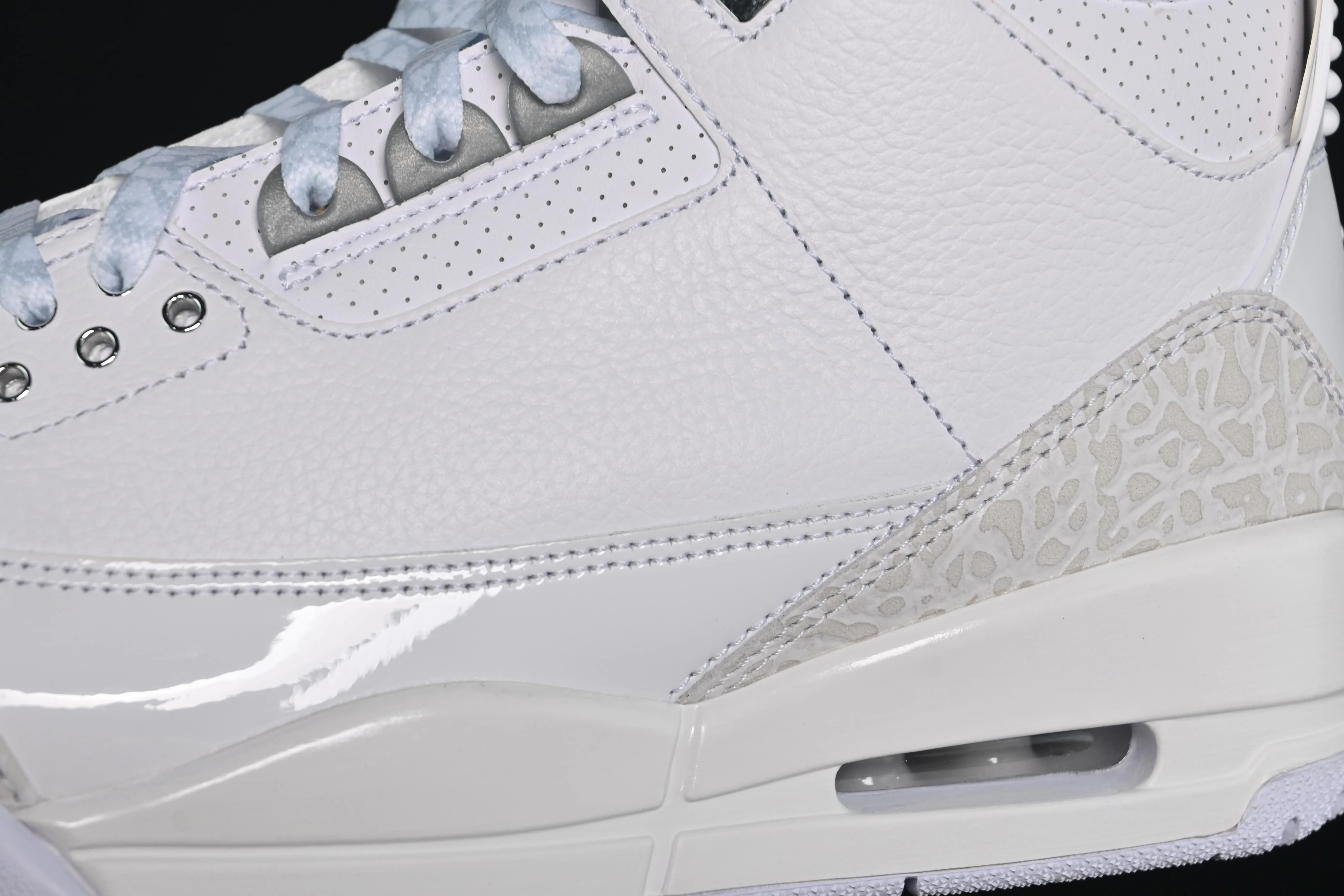 All categories Air Jordan Jordan series basketball shoes Air Jordan 3 GX foreign trade version Air Jordan 3 Retro "Pure Money" AJ3 Joe 3 replica white cat CT8532-111